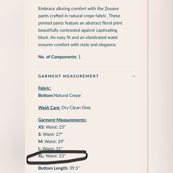 Saundh Black and Orange Harem Pants - Picture 3 of 3